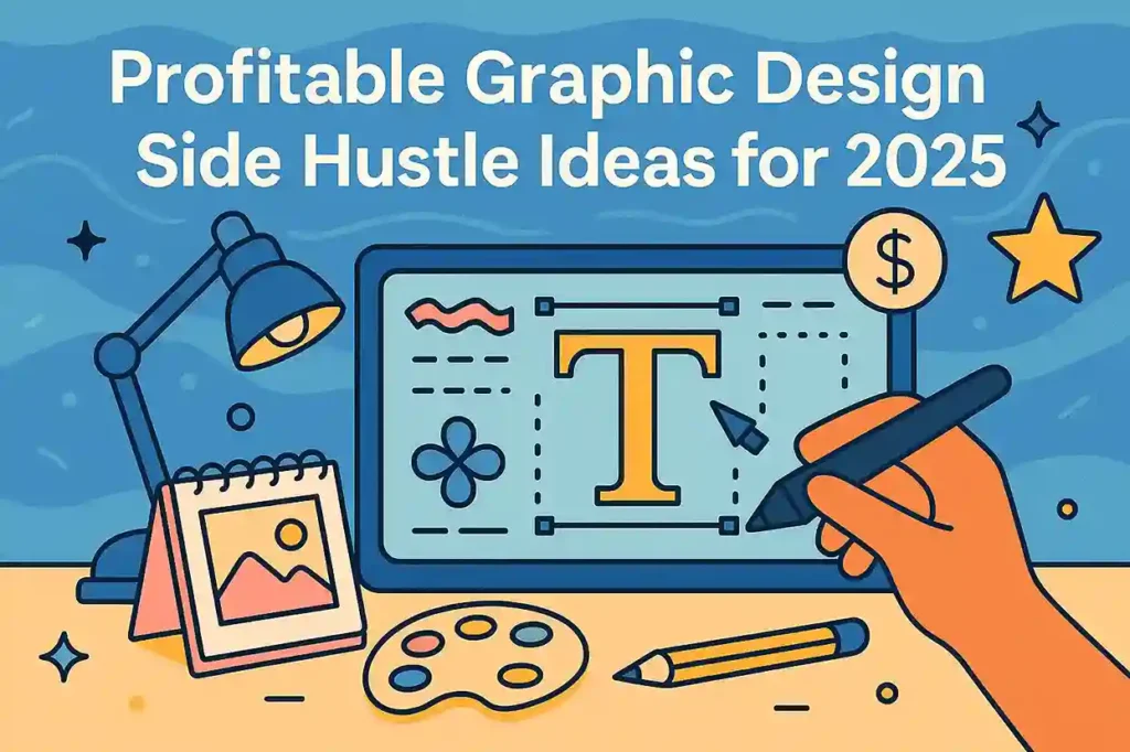 25 Profitable Graphic Design Side Hustles to Start in 2025 1 graphic design side hustles