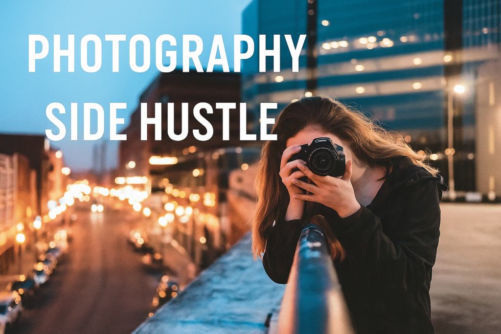 photography side hustle